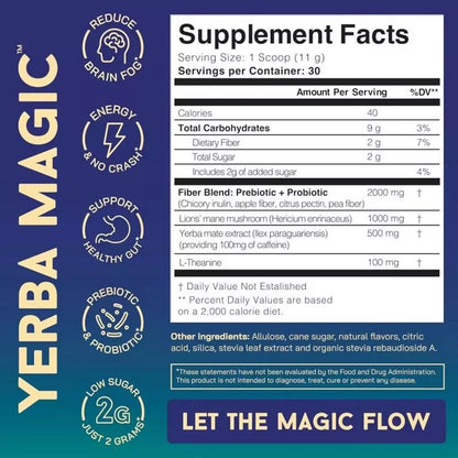 Yerba Magic - Yerba Mate Instant Tea Powder